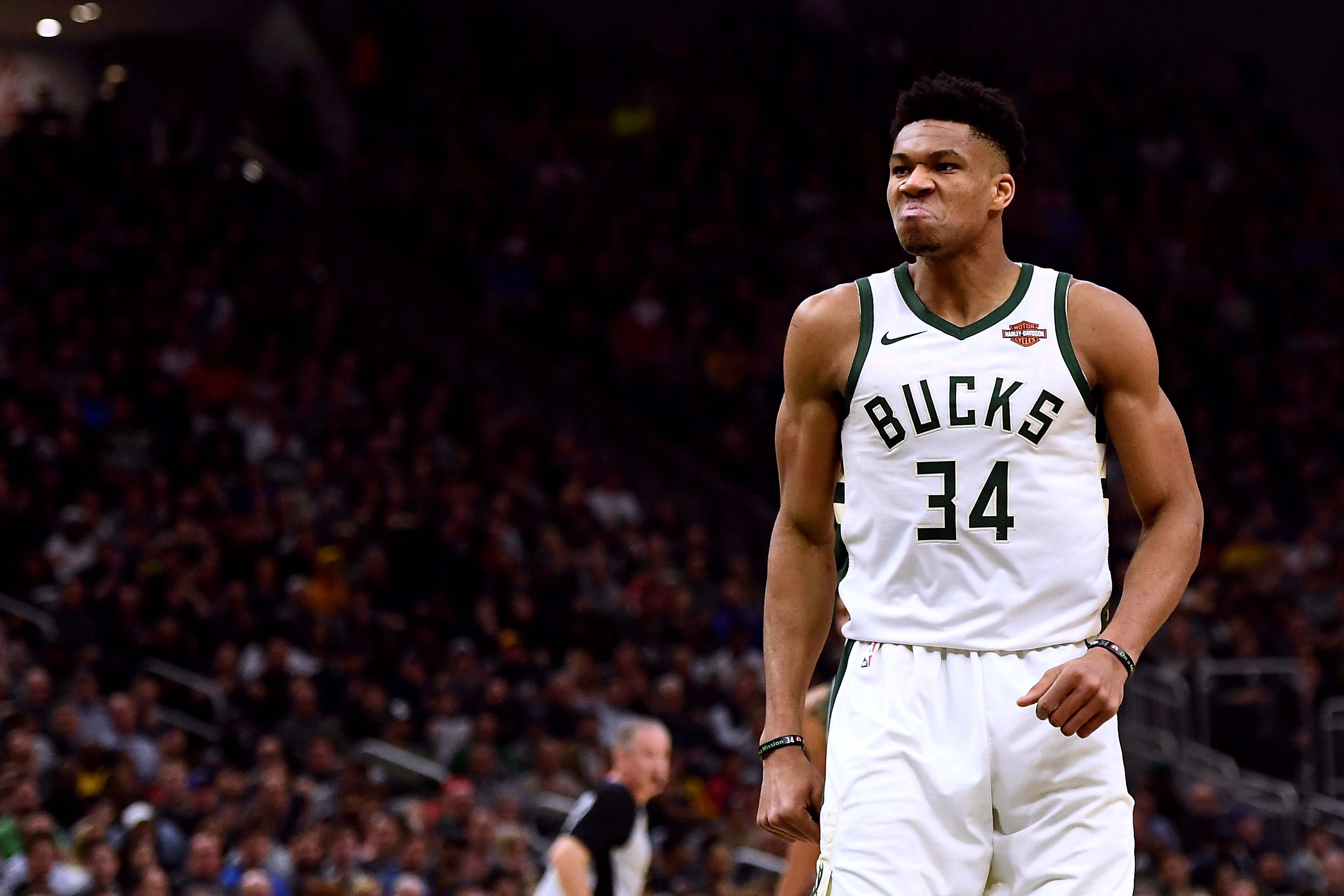 Bintang Milwaukee Bucks Giannis Antetokounmpo
