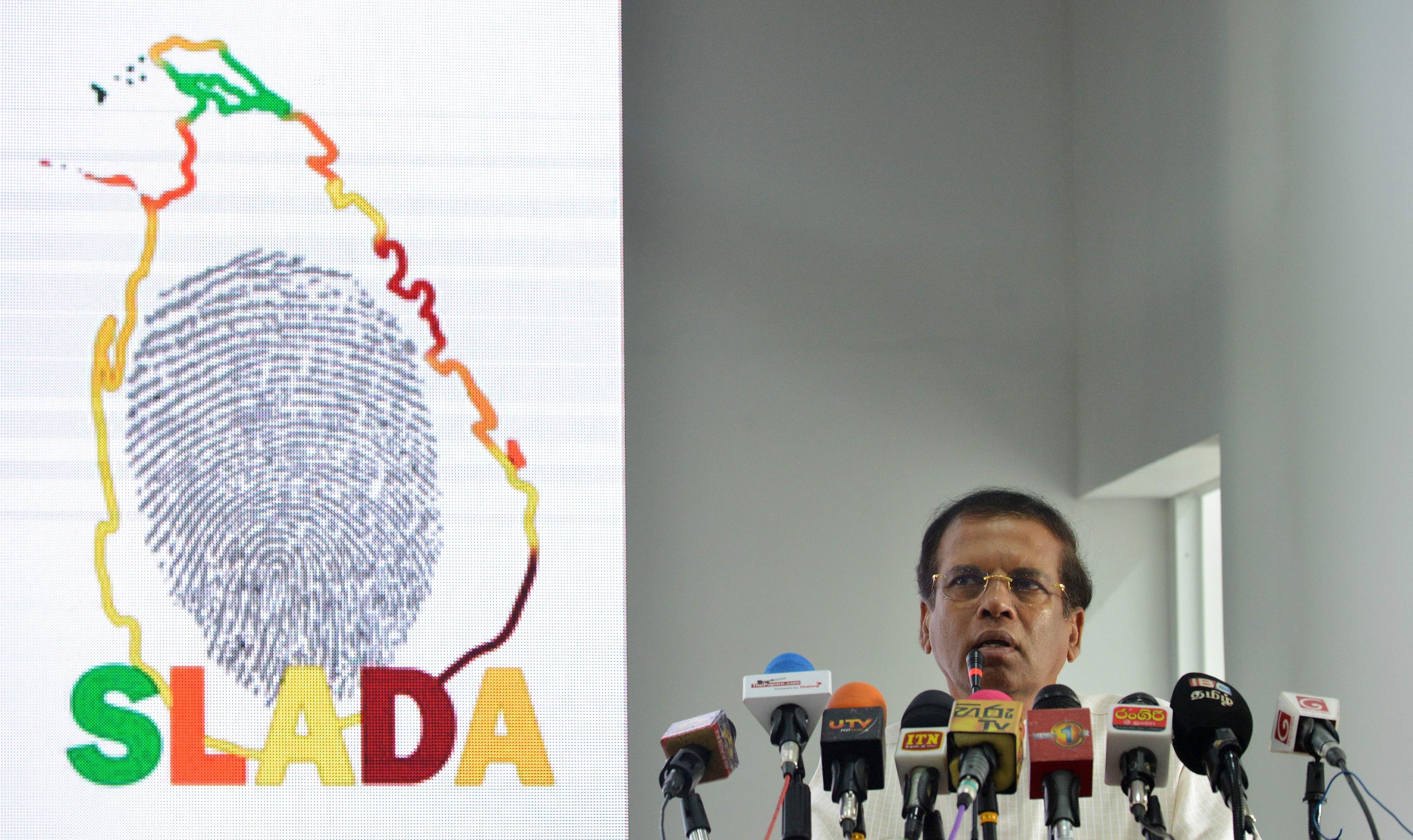 Presiden Sri Lanka Maithripala Sirisena