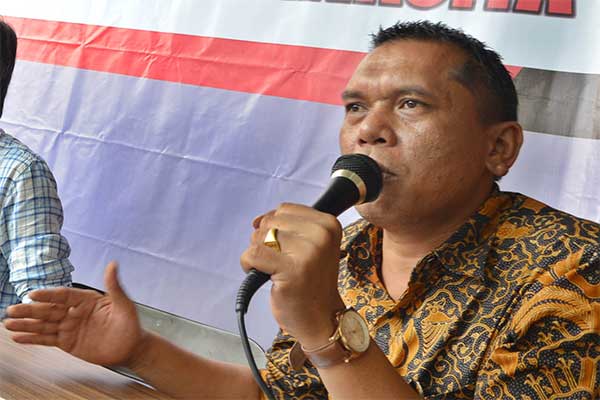 Pengurus Barisan Relawan Jokowi Presiden (BaraJP) Viktor S Sirait 