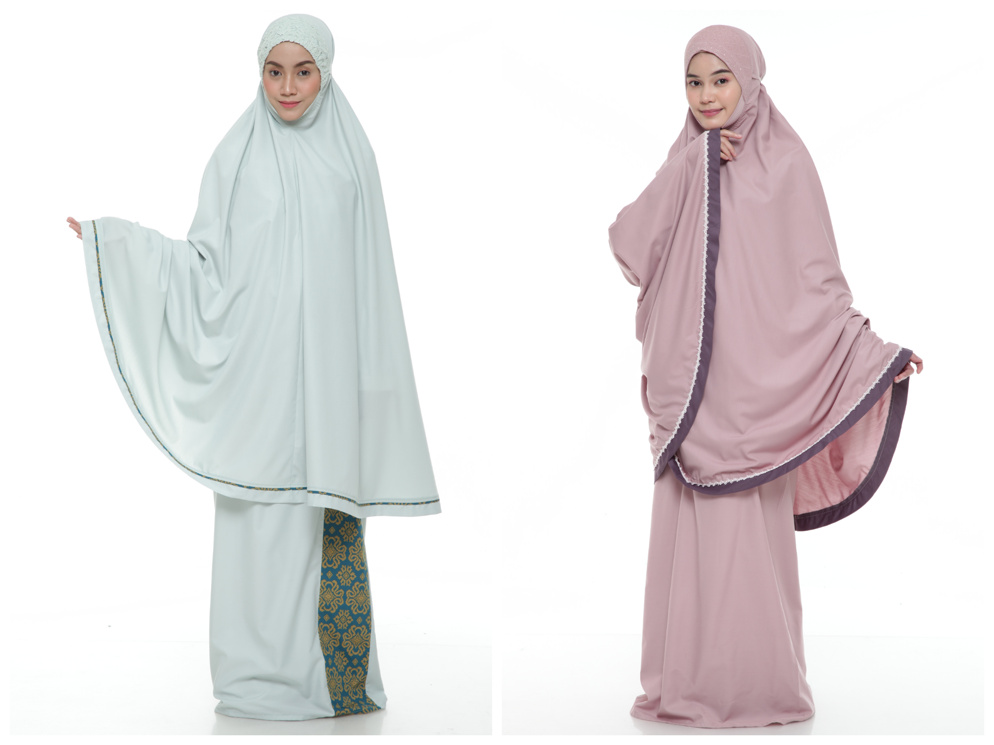 Koleksi terbaru mukena Siti Khadijah.