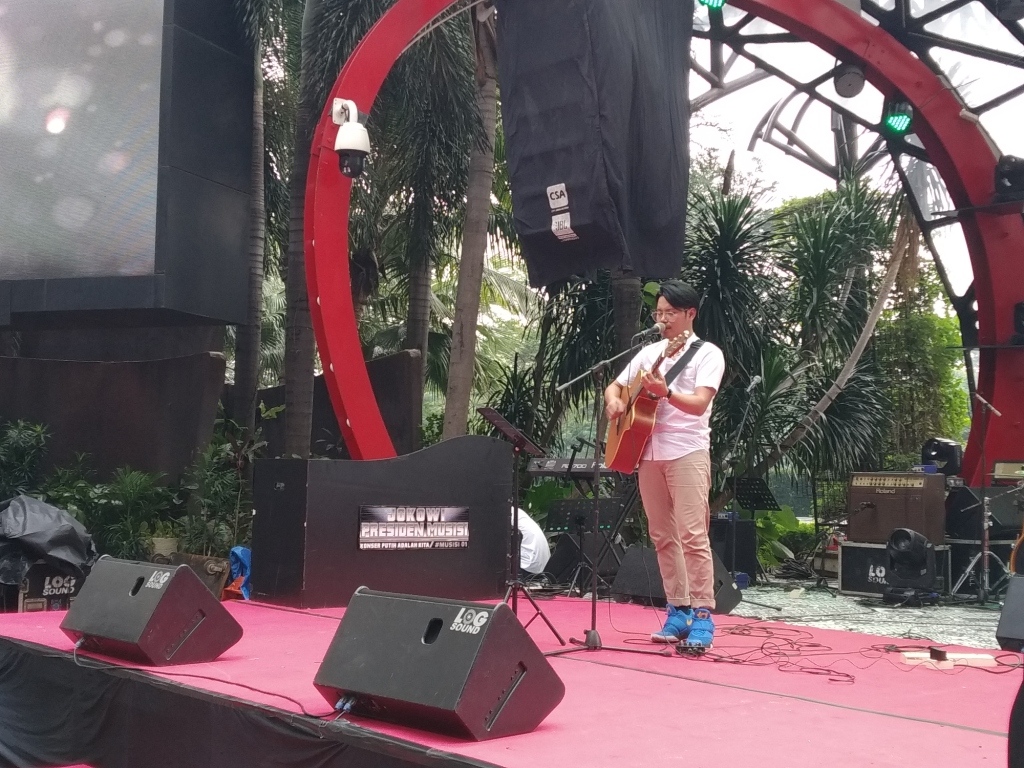 Musisi Satu Suara Dukung Paslon 01