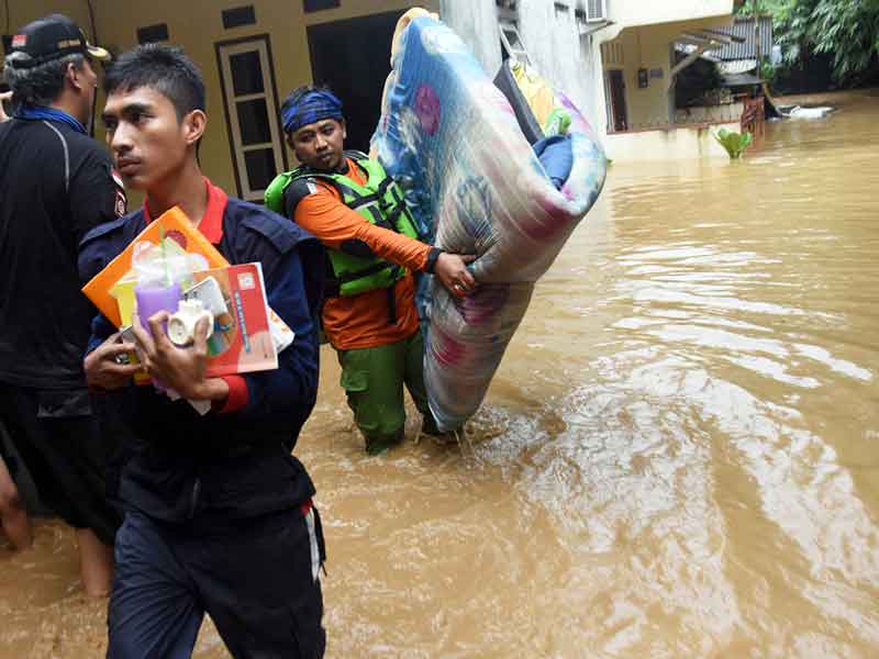 Banjir di wilayah Depok