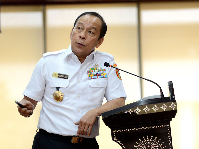 Gubernur Lembaga Ketahanan Nasional Letjen (Purn) Agus Widjojo 