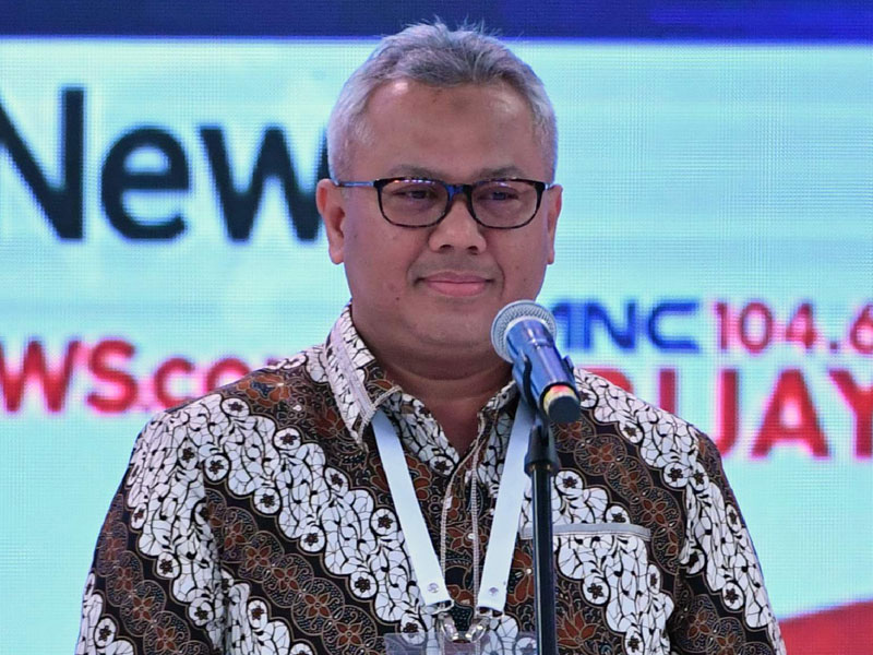 Ketua KPU Arief Budiman.