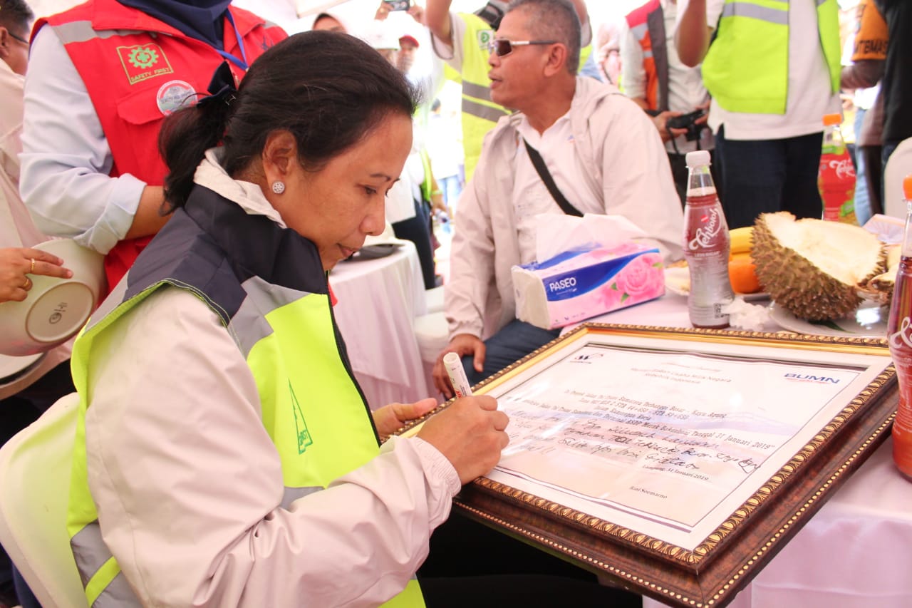 Menteri Badan Usaha Milik Negara (BUMN) Rini M Soemarno