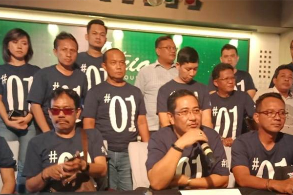 Pekerja Jasa Konstruksi Solo Raya Dukung Jokowi-Ma'ruf Amin