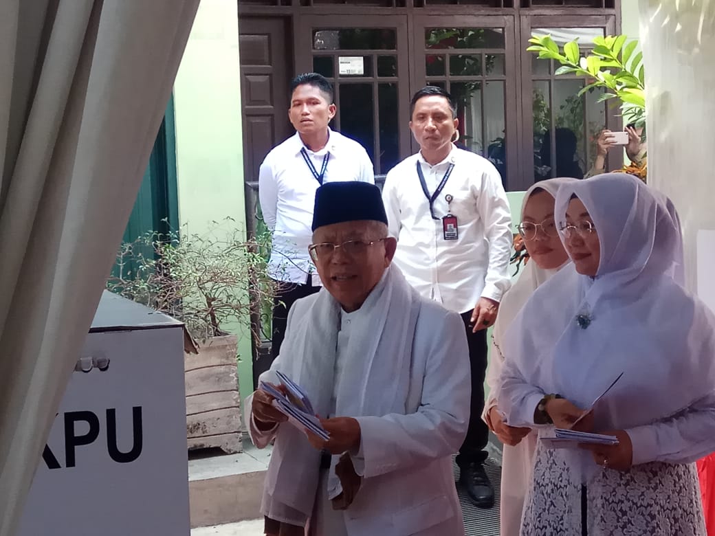 Cawapres nomor urut 02 Ma'ruf Amin