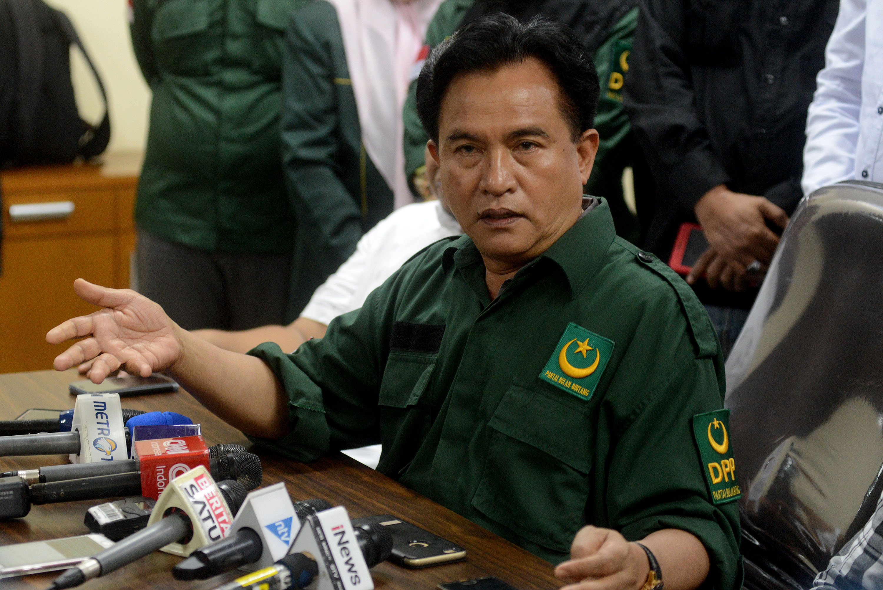 Ketua Umum Partai Bulan Bintang Yusril Ihza Mahendra