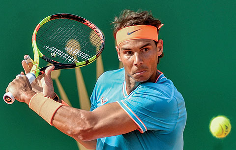 PETENIS nomor dua dunia Rafael Nadal 