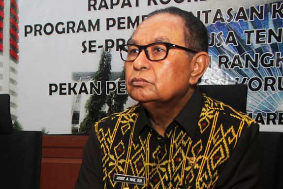 Wakil Gubernur Nusa Tenggara Timur (NTT) Josef Nae Soi