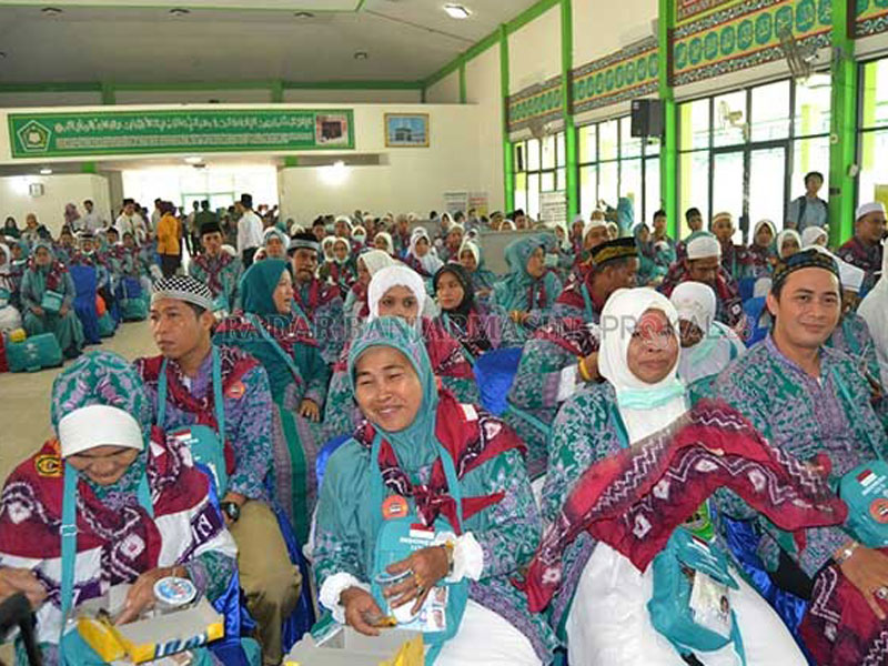 Ratusan Calhaj Kabupaten Hulu Sungai Tengah, Kalsel