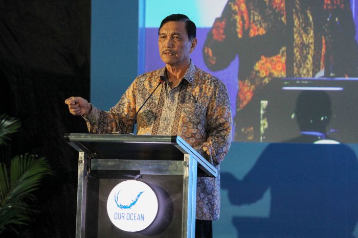  Menteri Koordinator Bidang Kemaritiman Luhut B Panjaitan 