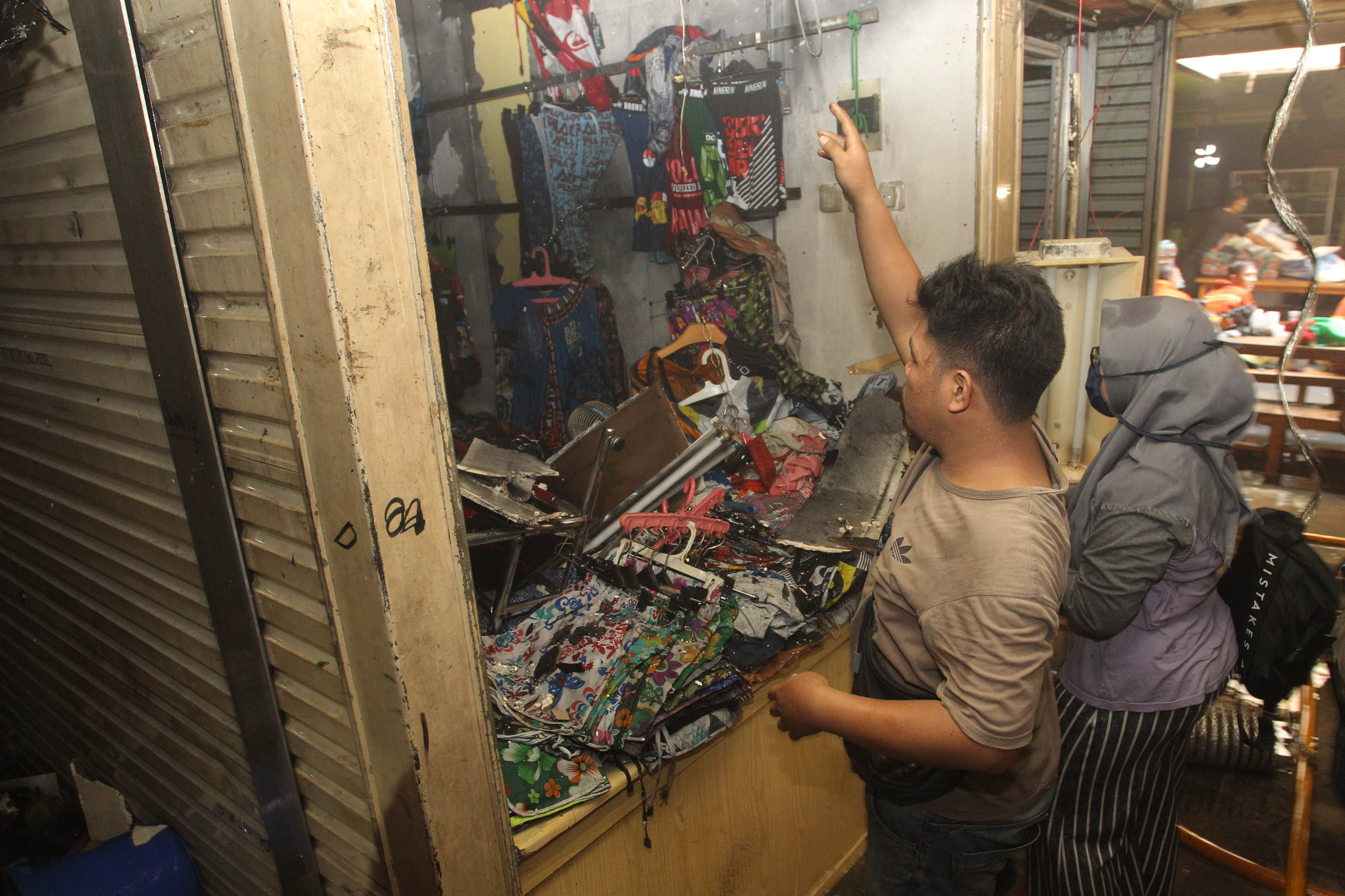 Kebakaran Blok C Pasar Tanah Abang.