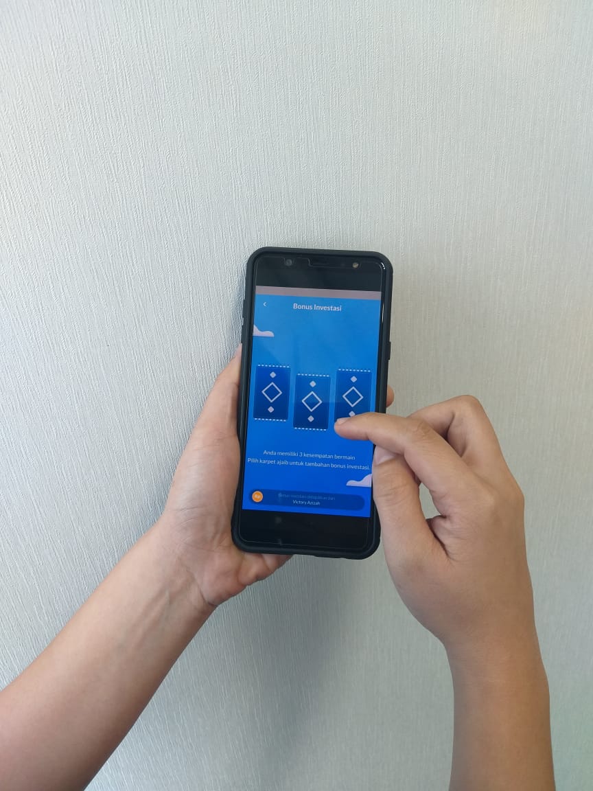 Ilustrasi penggunaan fitur referral dalam aplikais ajaib