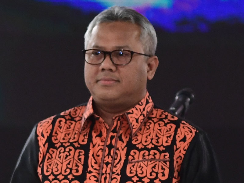 Ketua KPU Arief Budiman.