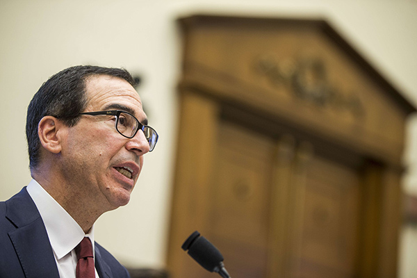 Menteri Keuangan AS, Steven Mnuchin
