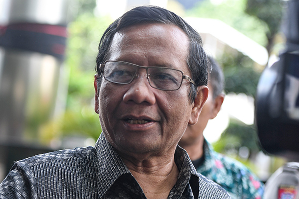 MANTAN Ketua Konstitusi Mahkamah (MK) Mahfud MD