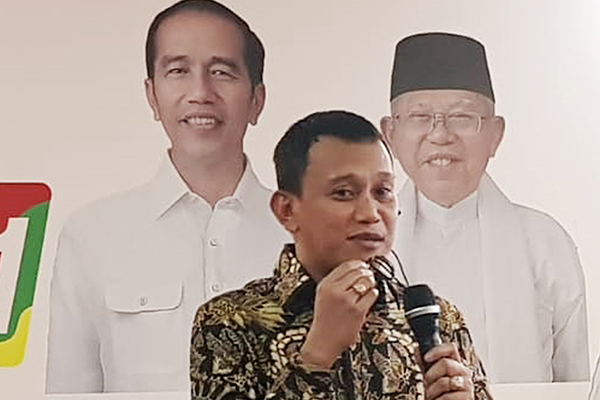 Wakil Ketua Tim Kampanye Nasional (TKN) Joko Widodo-Ma'ruf Amin, Abdul Kadir Karding