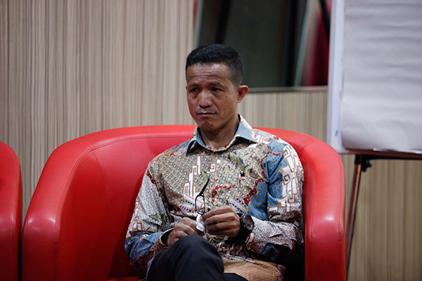 Peneliti Forum Masyarakat Peduli Parlemen (Formappi) Lucius Karus.