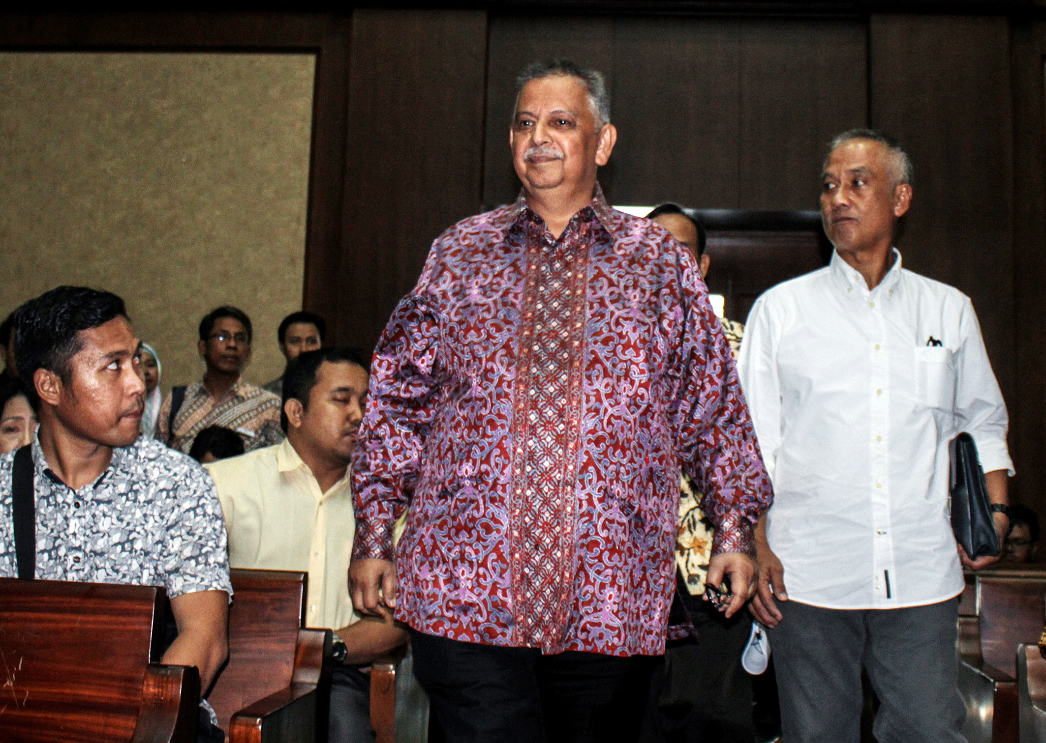 Direktur Utama PLN sekaligus tersangka kasus PLTU Riau-1 Sofyan Basir