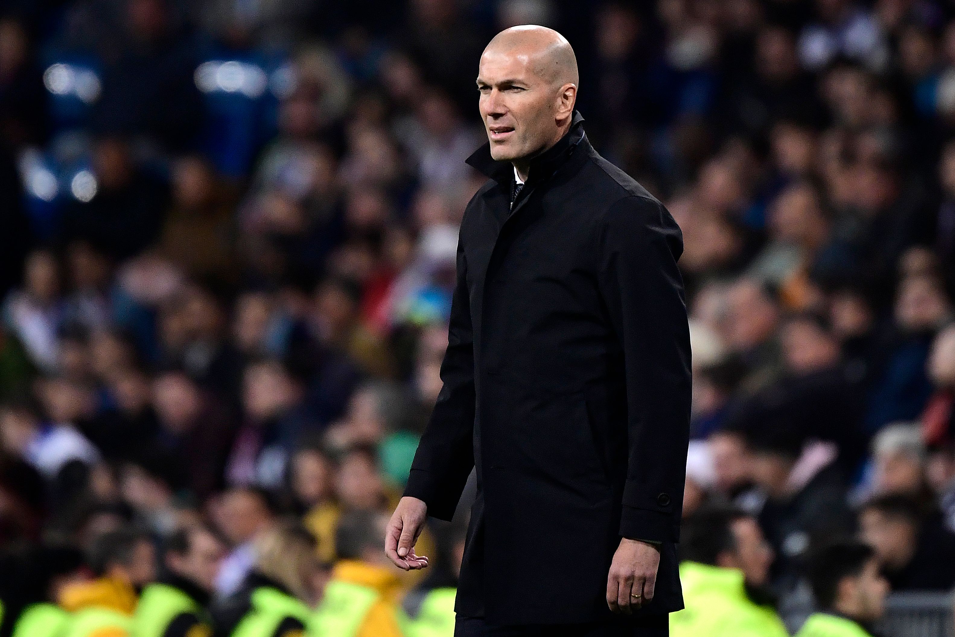 Pelatih Real Madrid Zinedine Zidane