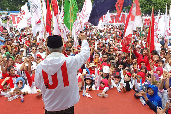 Cawapres nomor urut 01 KH Ma