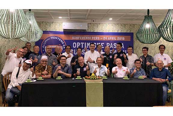 Alumni Menteng 64 menggelar acara syukuran Pemilu 2019 dan kemenangan Jokowi-Amin