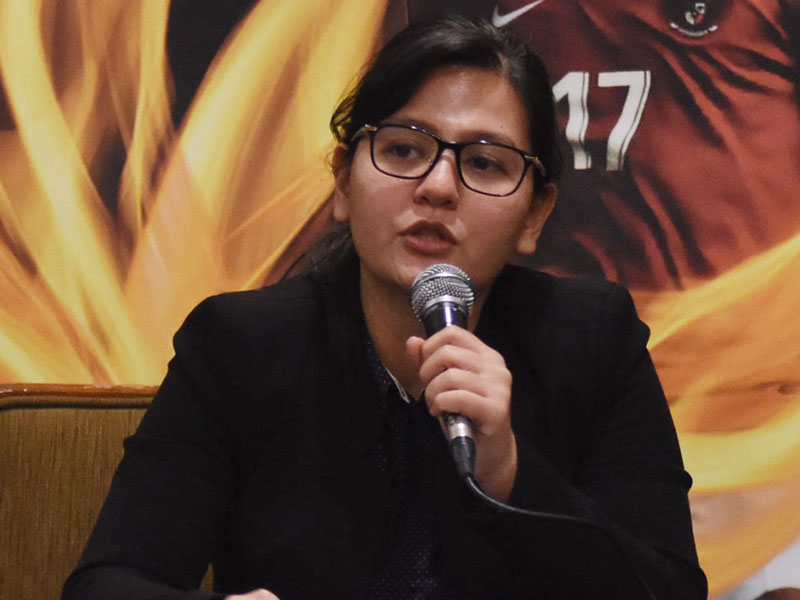 Sekjen PSSI Ratu Tisha