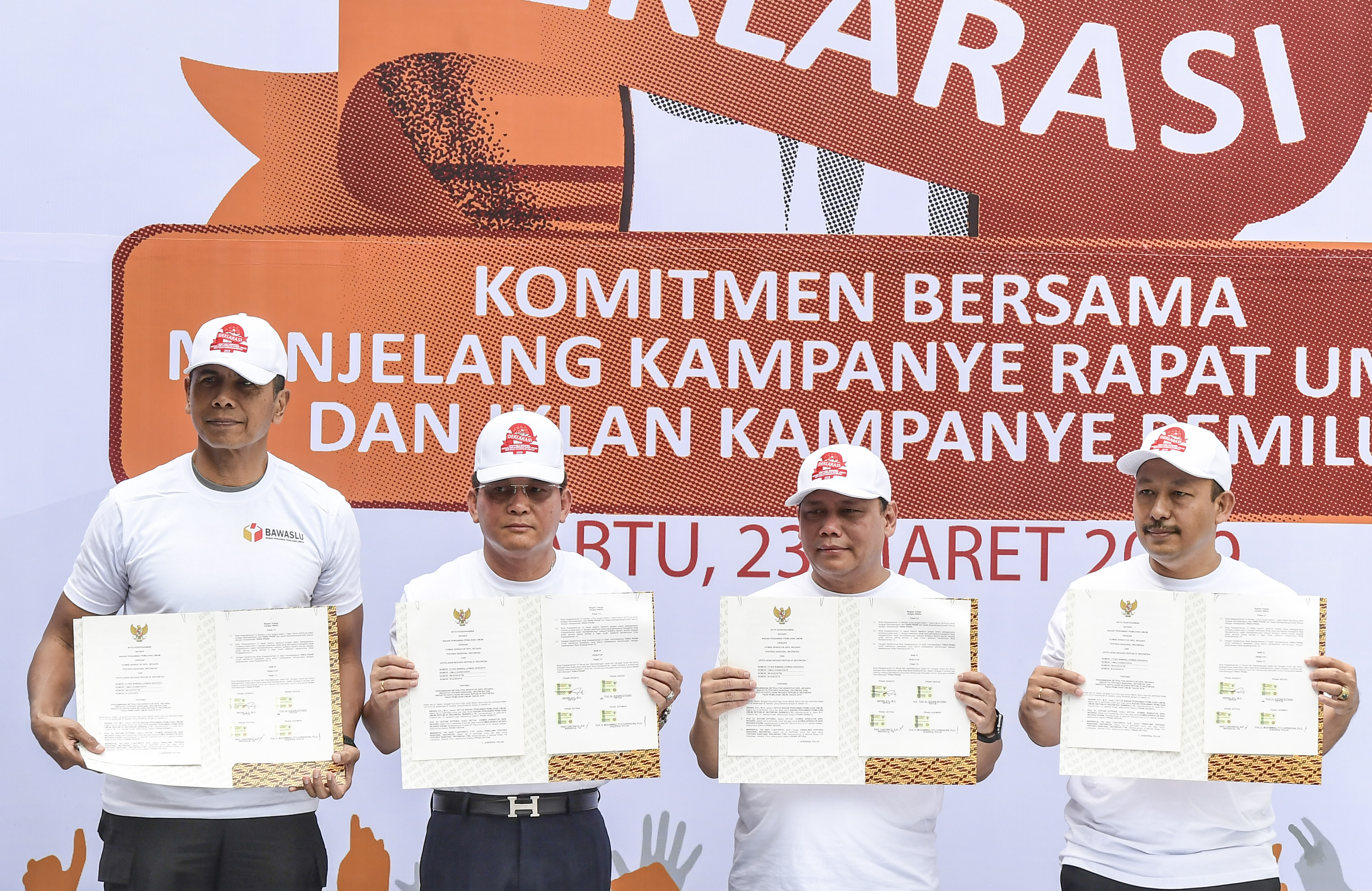 ASN, Polri dan TNI berkomitmen netral selama pelaksanaan Pemilu 2019 