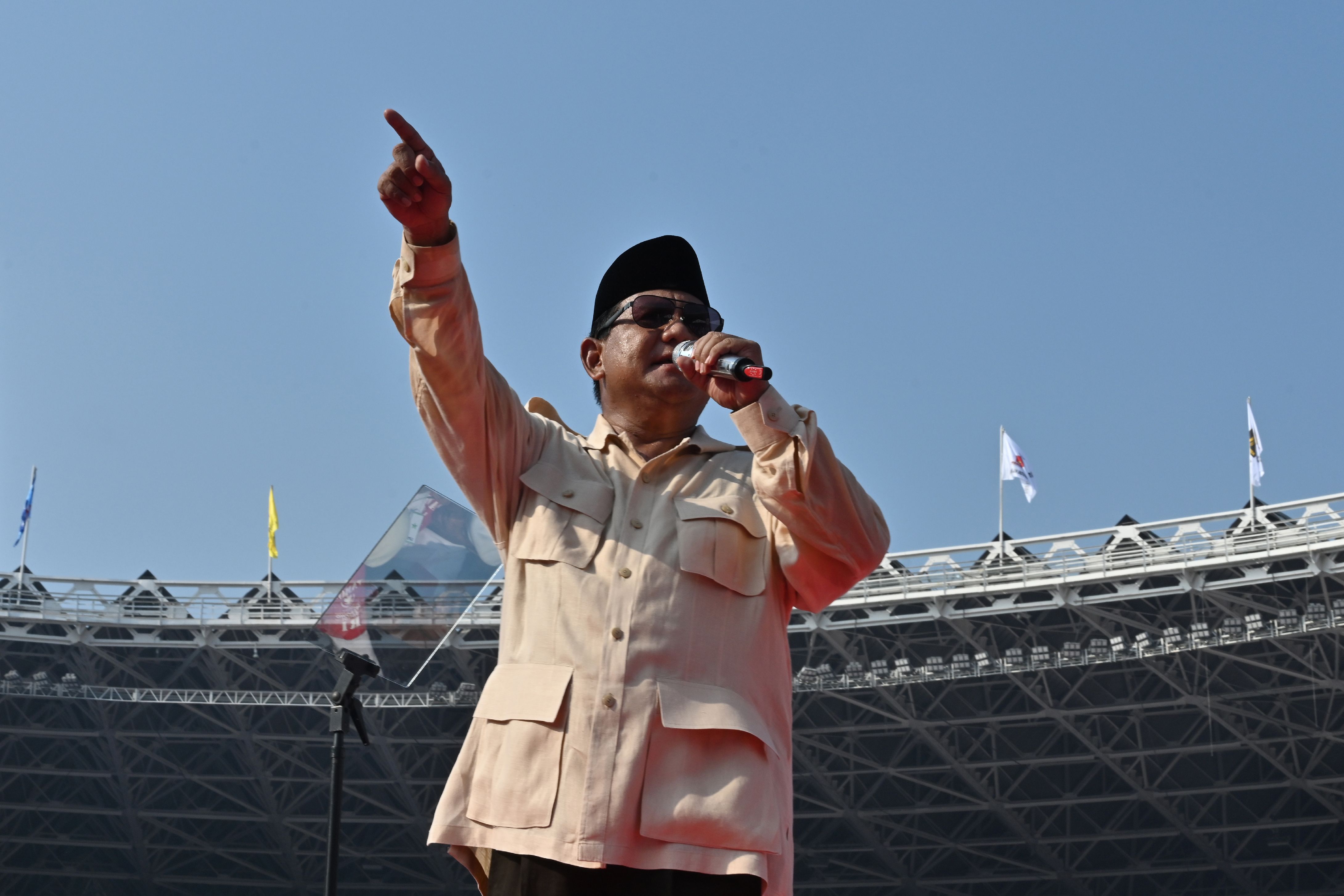 Calon presiden nomor urut 02 Prabowo Subianto