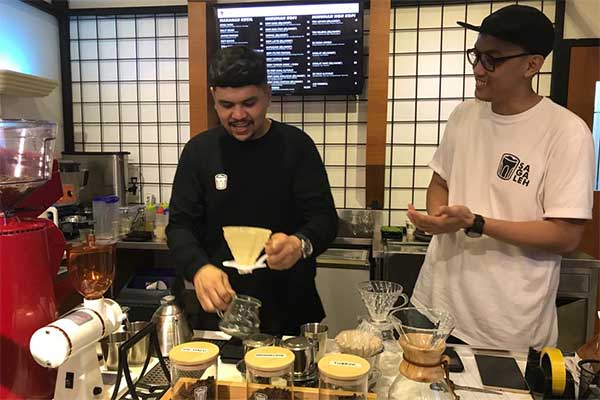 Kedai kopi Sagelah terbaru di Jalan Wijaya IX 6A, Kebayoran Baru
