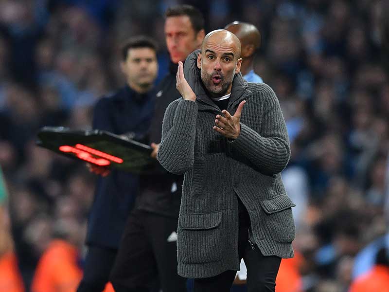 Pelatih Manchester City Pep Guardiola