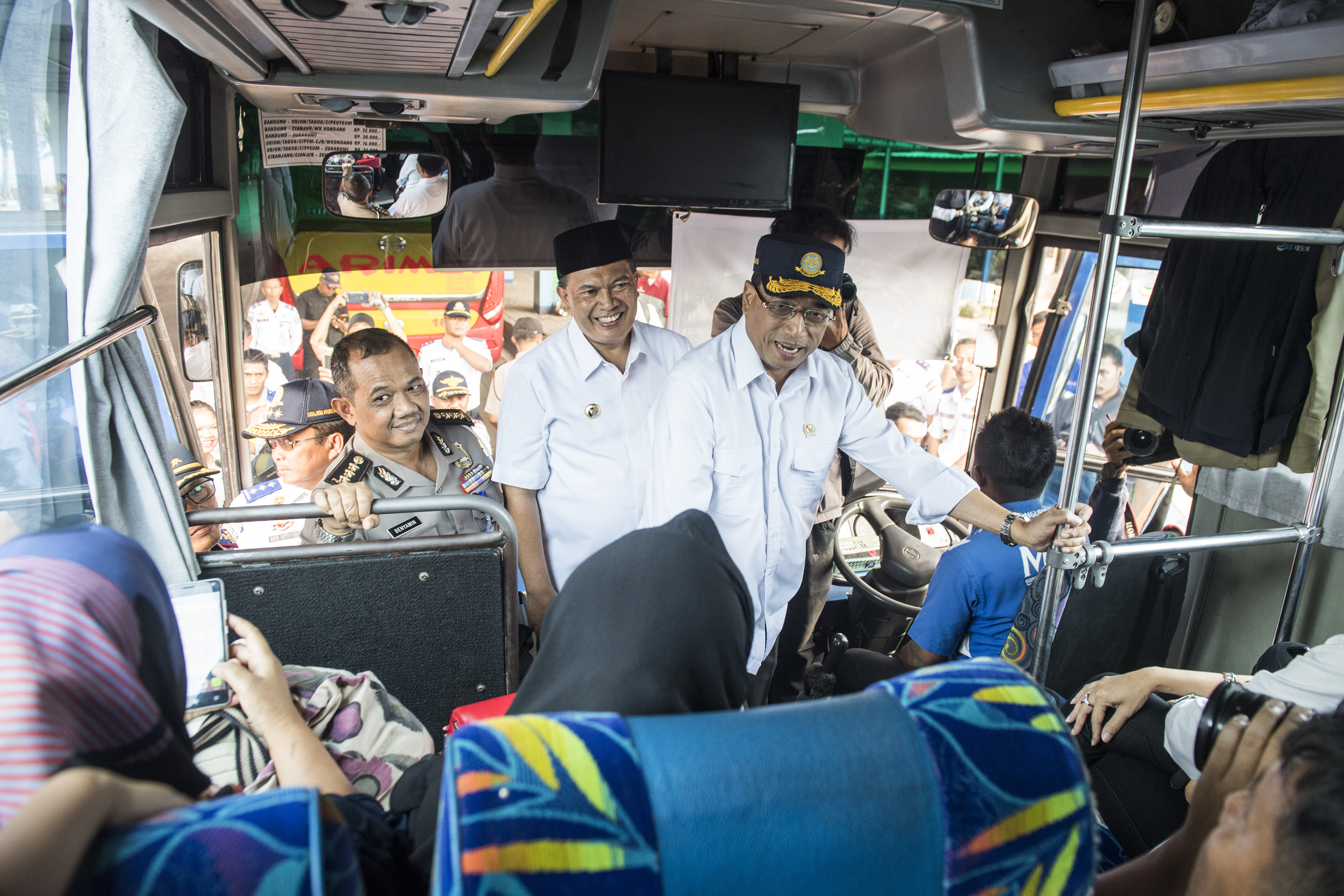 Pengguna bus selama arus mudik 2019 mencapai 4,4 juta orang 