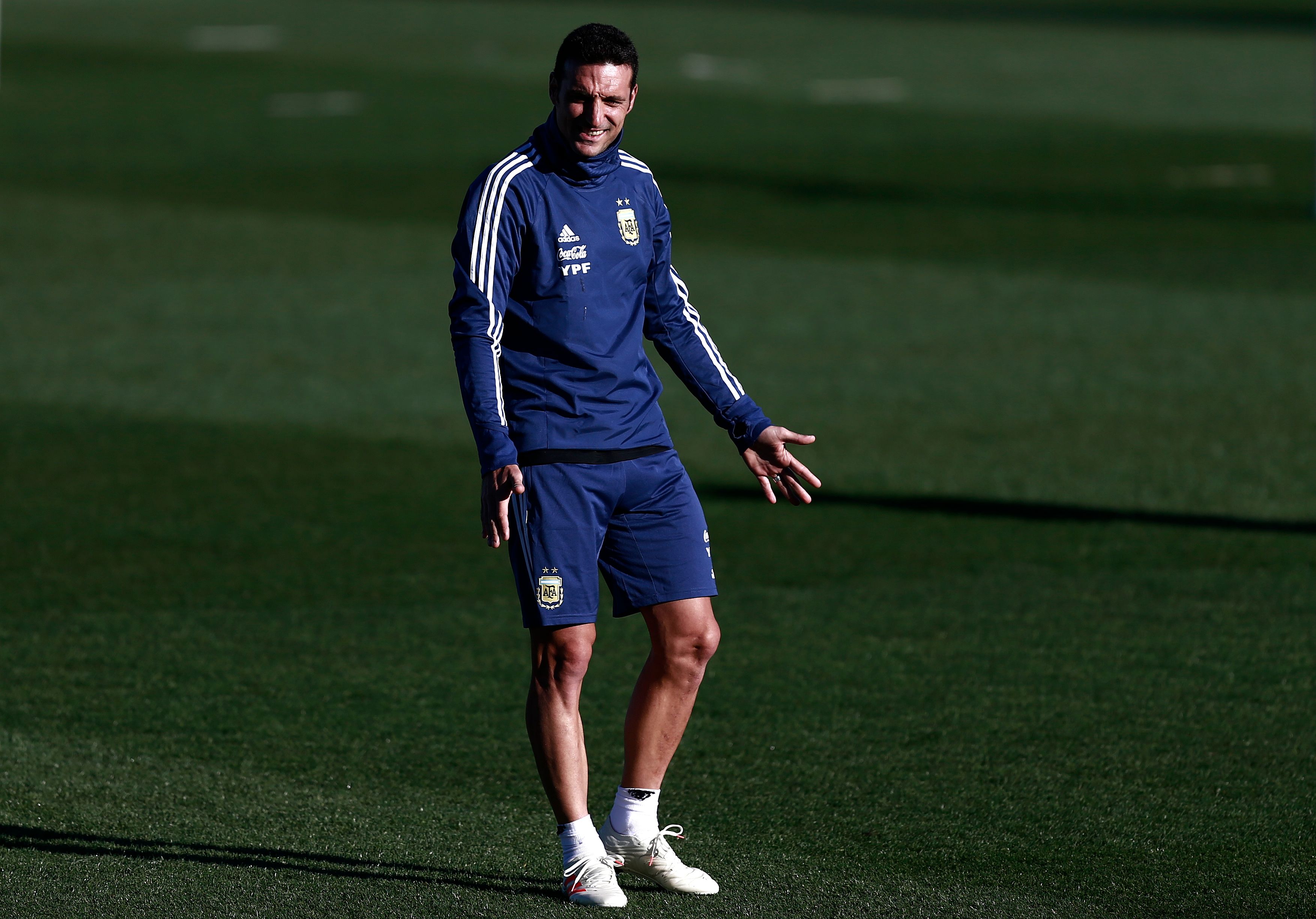 Pelatih Argentina Lionel Scaloni