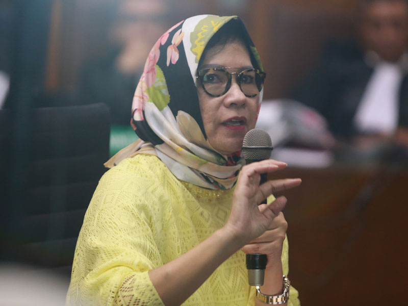 Mantan Direktur Utama PT Pertamina (persero) Karen Agustiawan