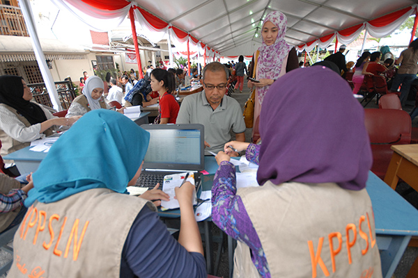 Jokowi-Amin Menang Telak di Kuching