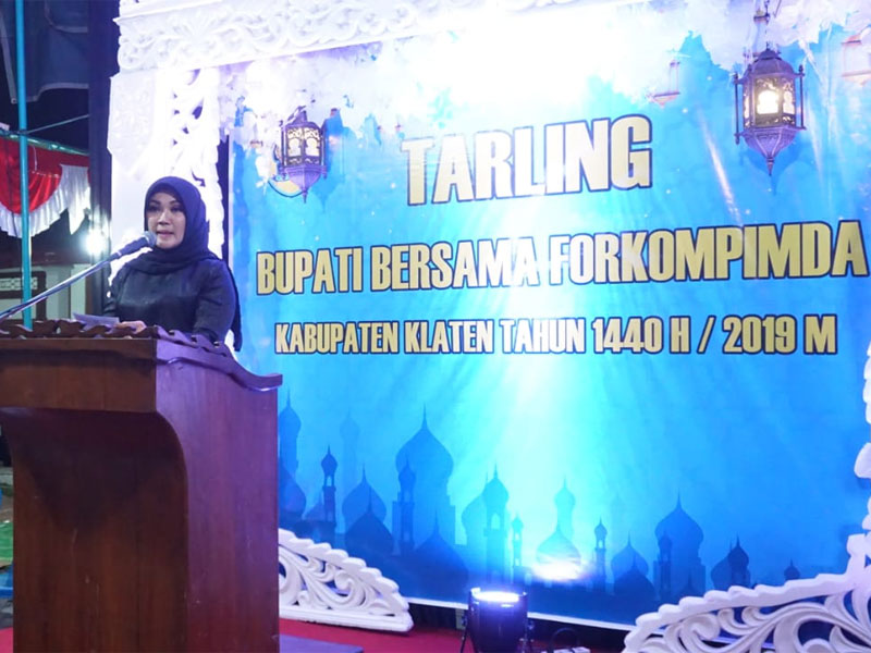 Bupati Klaten Sri Mulyani