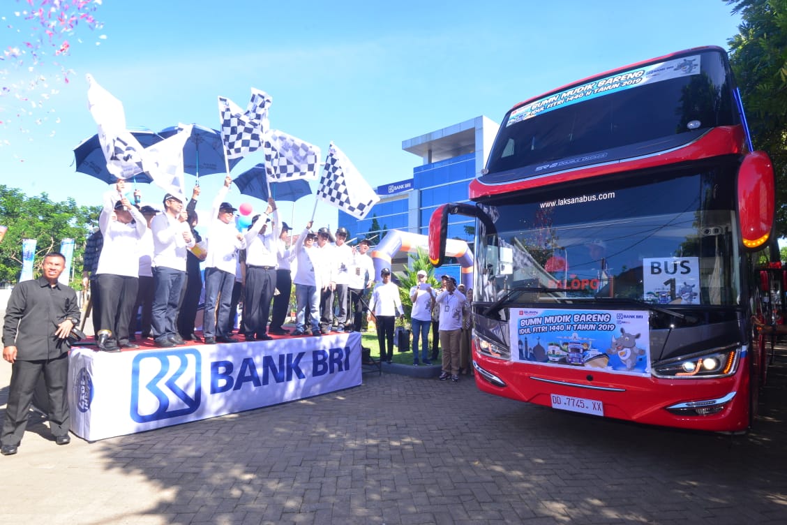 295 Peserta Mudik Gratis Dilepas dari Makassar