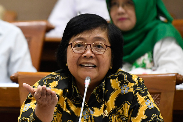  Menteri LHK Siti Nurbaya