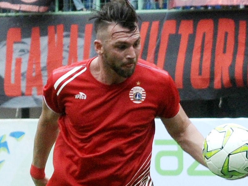 Penyerang Persija Jakarta Marco Simic
