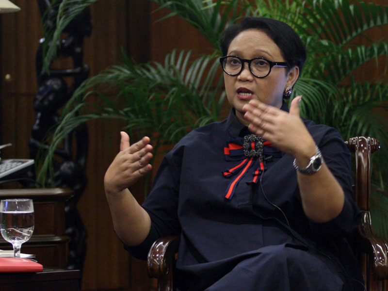 Menteri Luar Negeri Retno Marsudi.