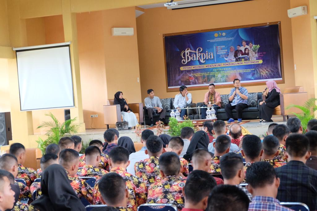 Bincang Asik Pertanian Indonesia (Bakpia) bersama Kementerian Pertanian dengan tema Petani Milenial Mendukung Pembangunan Pertanian