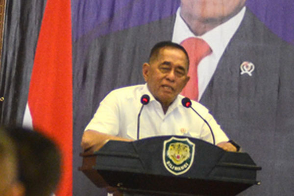 MENTERI Pertahanan (Menhan), Ryamizard Ryacudu