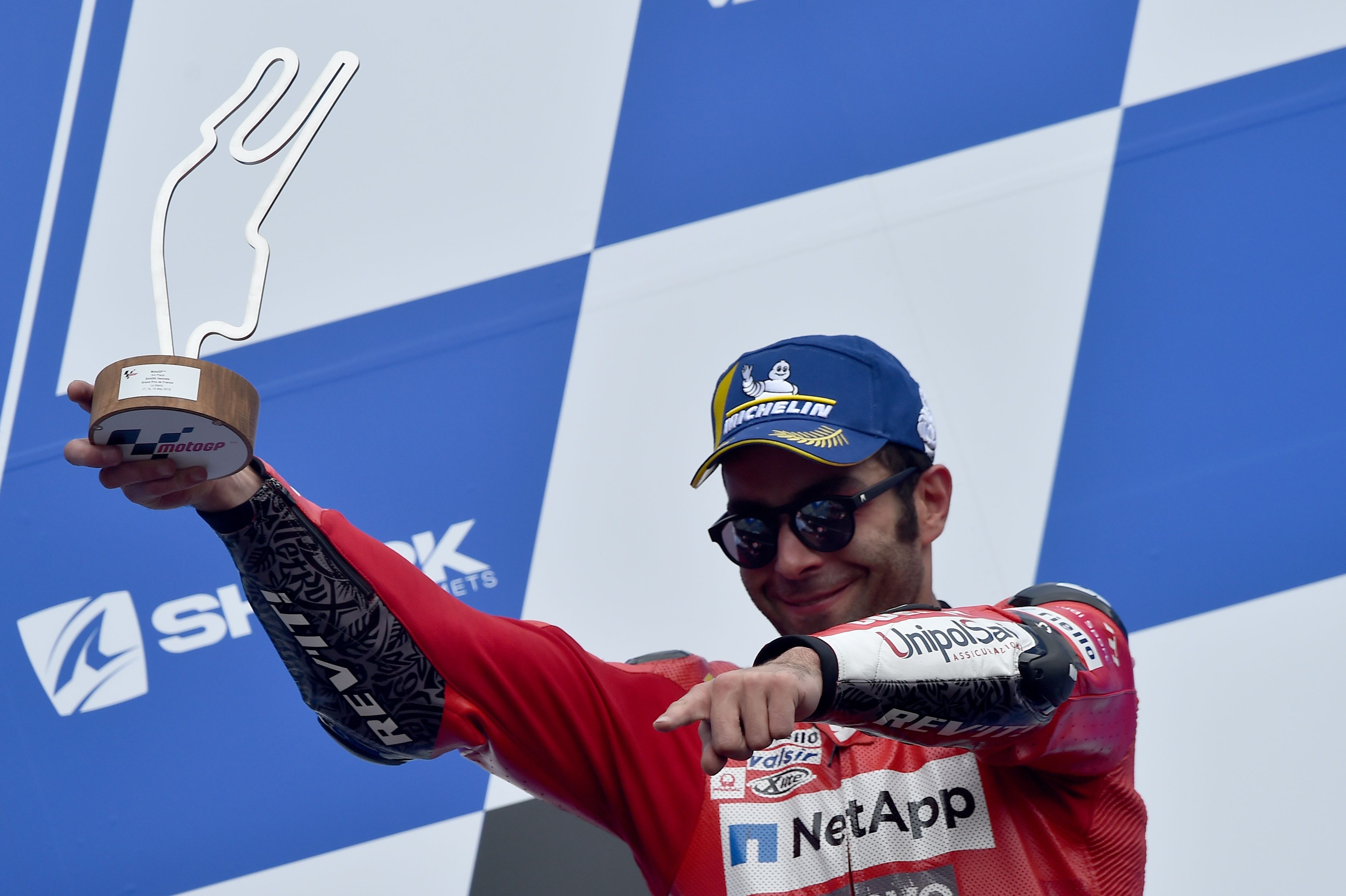 Pembalap Italia Ducati Danilo Petrucci