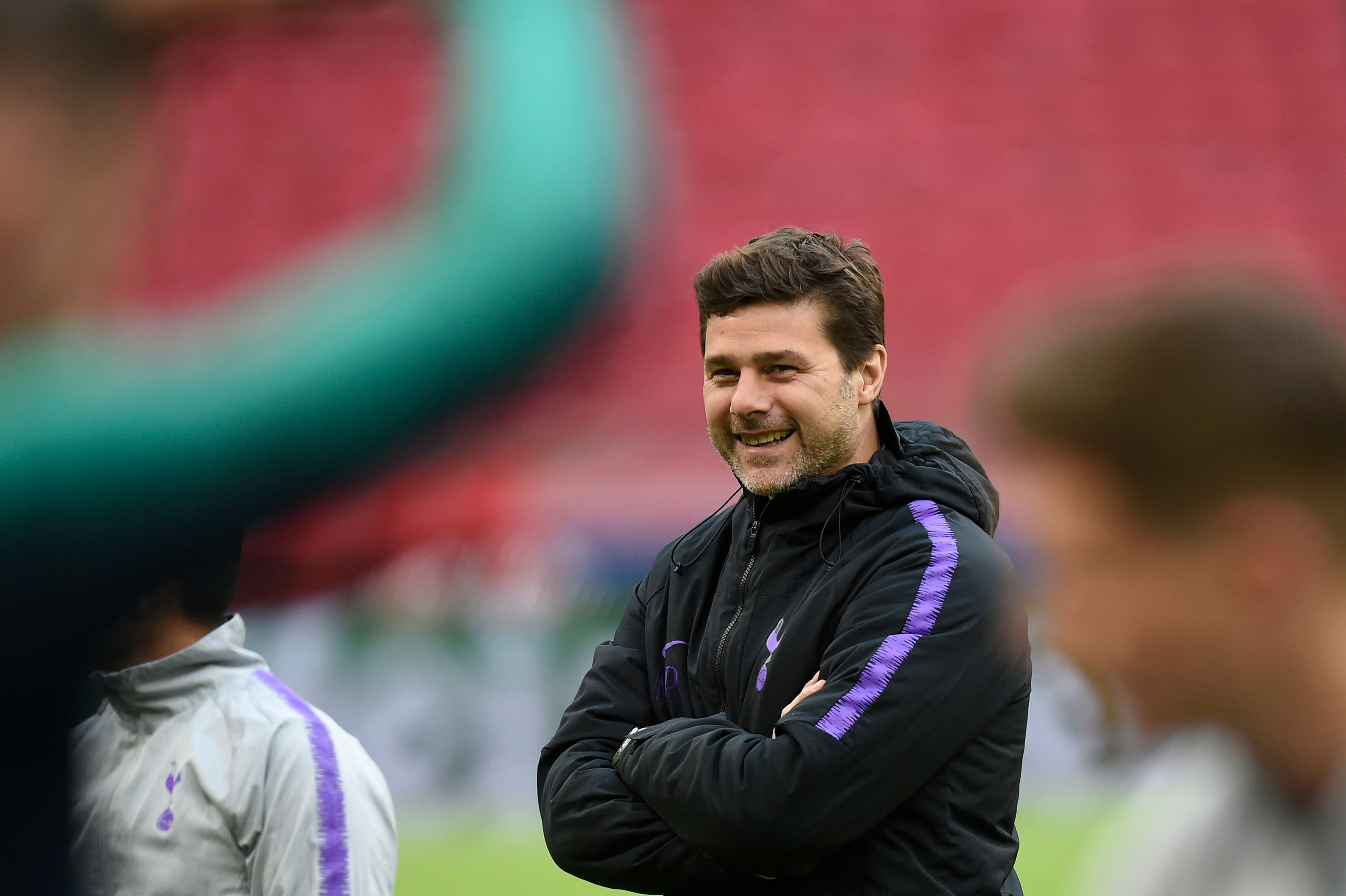 Pelatih Tottenham Hotspur Mauricio Pochettino.