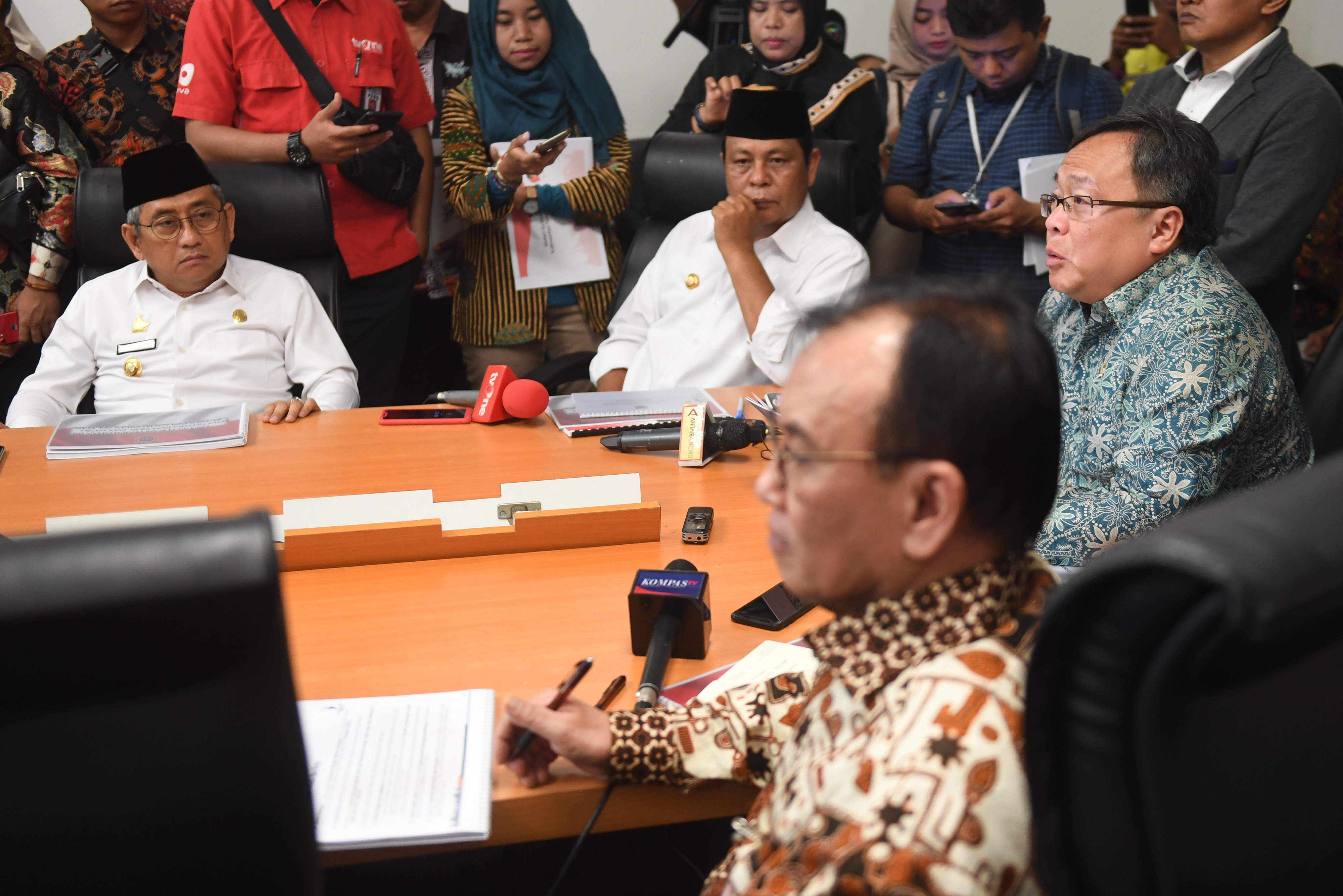 Diskusi soal pemindahan ibu kota di Kantor Staf Presiden
