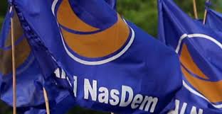 Ilustrasi bendera Nasdem