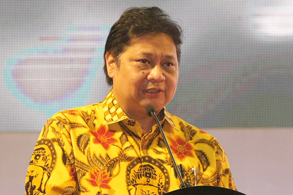 Menteri Perindustrian Airlangga Hartarto