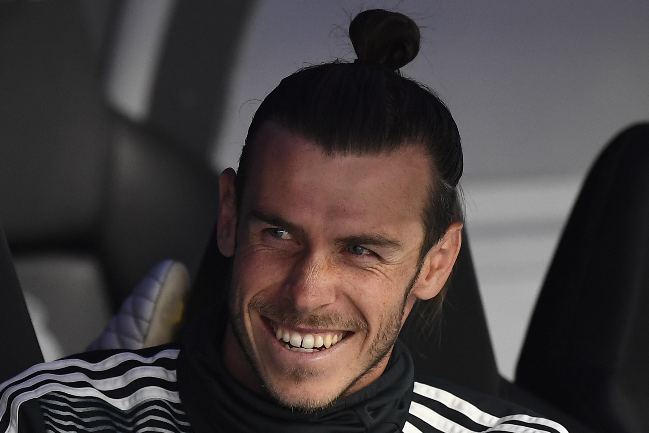 Pemain depan Welsh Real Madrid, Gareth Bale