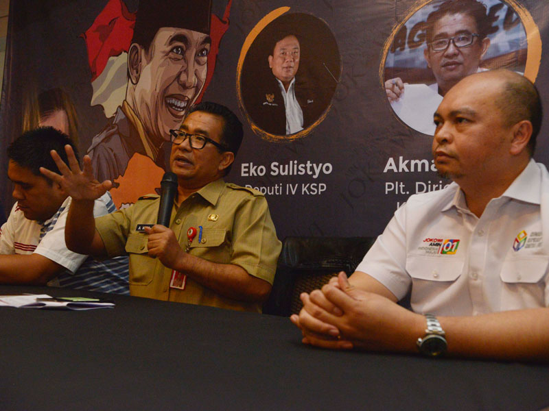 Diskusi rencana pemindahan ibu Kota di Jakarta, Selasa (14/5) Diskusi yang megambil tema Pemindahan Ibu Kota